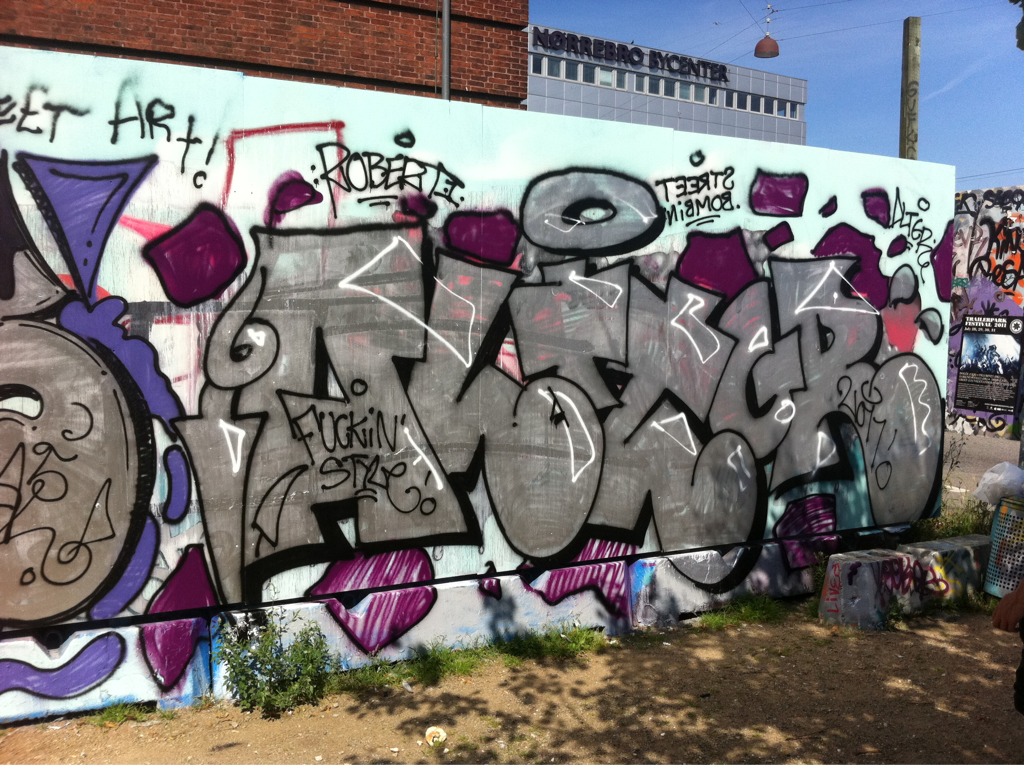 Detail Graffiti Eksa Nomer 14