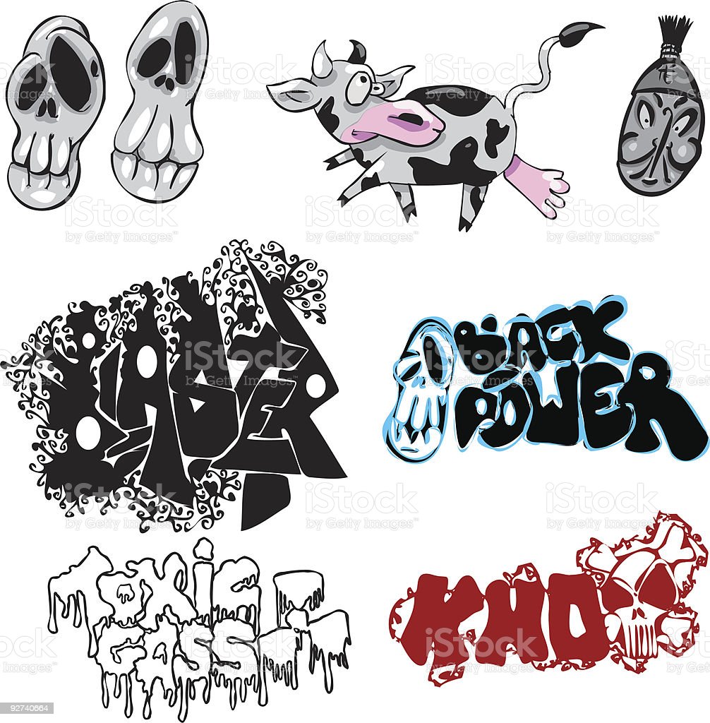 Detail Graffiti Elements Nomer 14