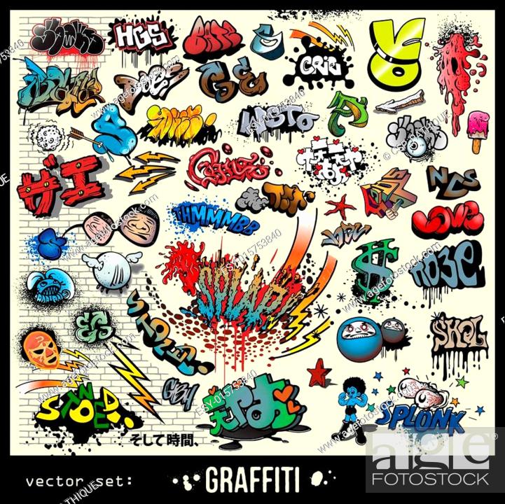 Detail Graffiti Elements Nomer 18