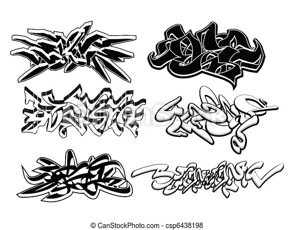 Detail Graffiti Elements Nomer 20