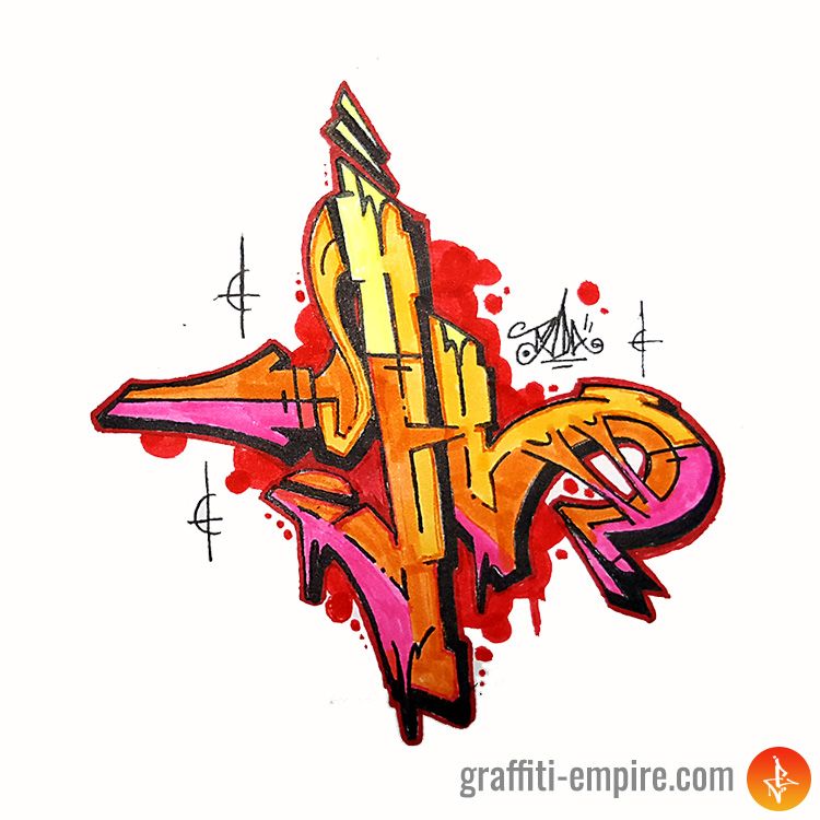 Detail Graffiti Empire Nomer 51