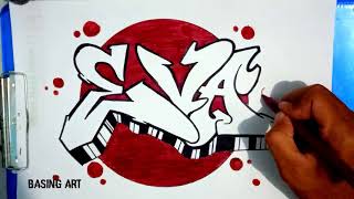 Detail Graffiti Eva Keren Nomer 9