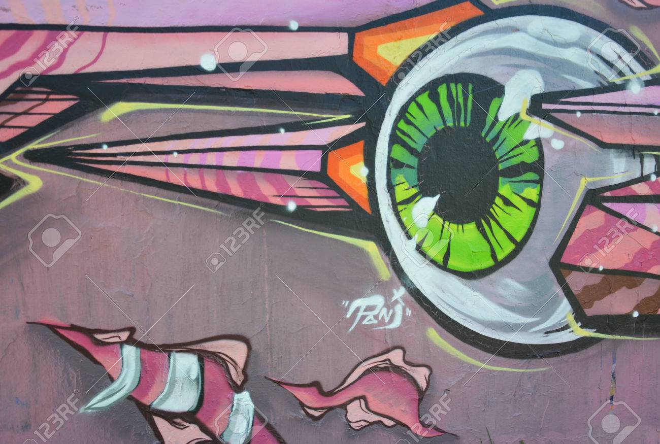Detail Graffiti Eye Nomer 15