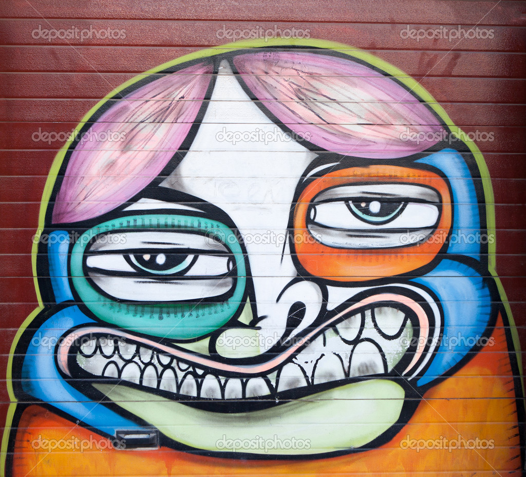 Detail Graffiti Face Nomer 31