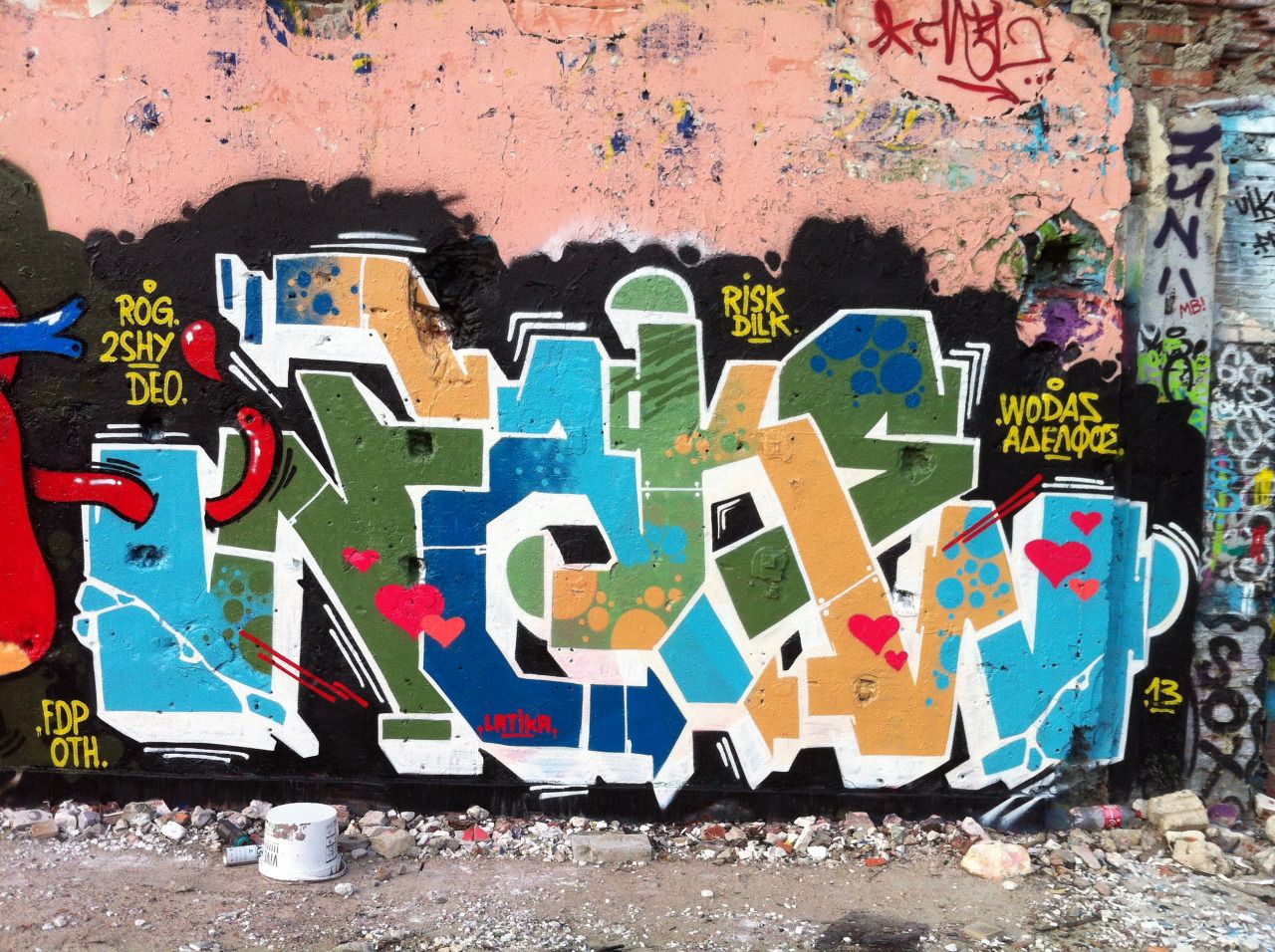 Detail Graffiti Fake Nomer 33