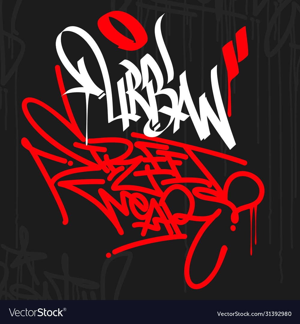 Detail Graffiti Fashion Vector Nomer 3