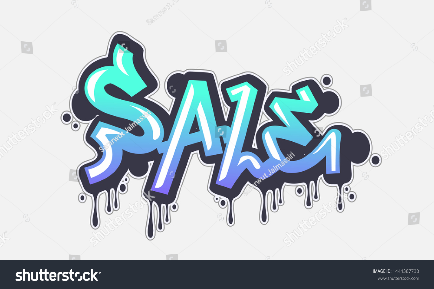 Detail Graffiti Fashion Vector Nomer 26