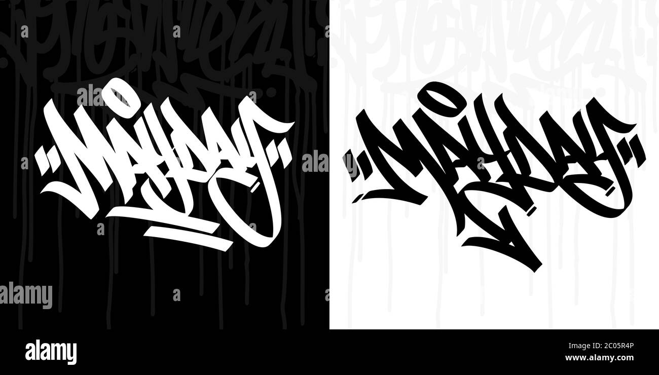 Detail Graffiti Fashion Vector Nomer 42