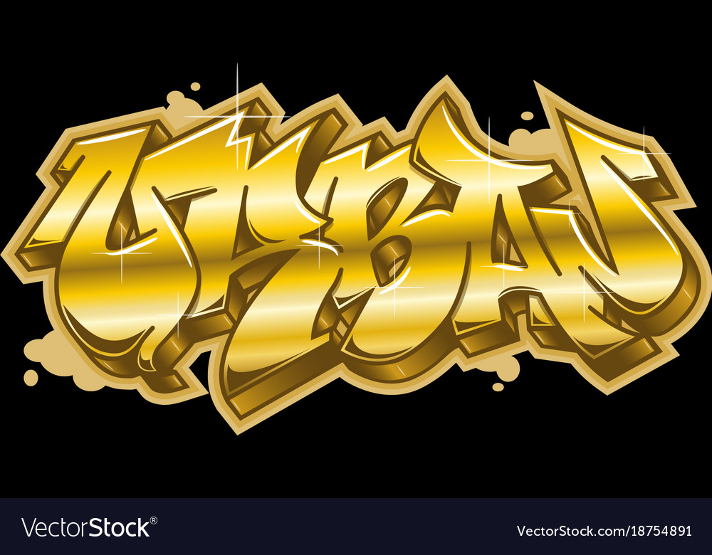 Detail Graffiti Fashion Vector Nomer 45