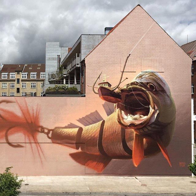 Graffiti Fish 3d - KibrisPDR