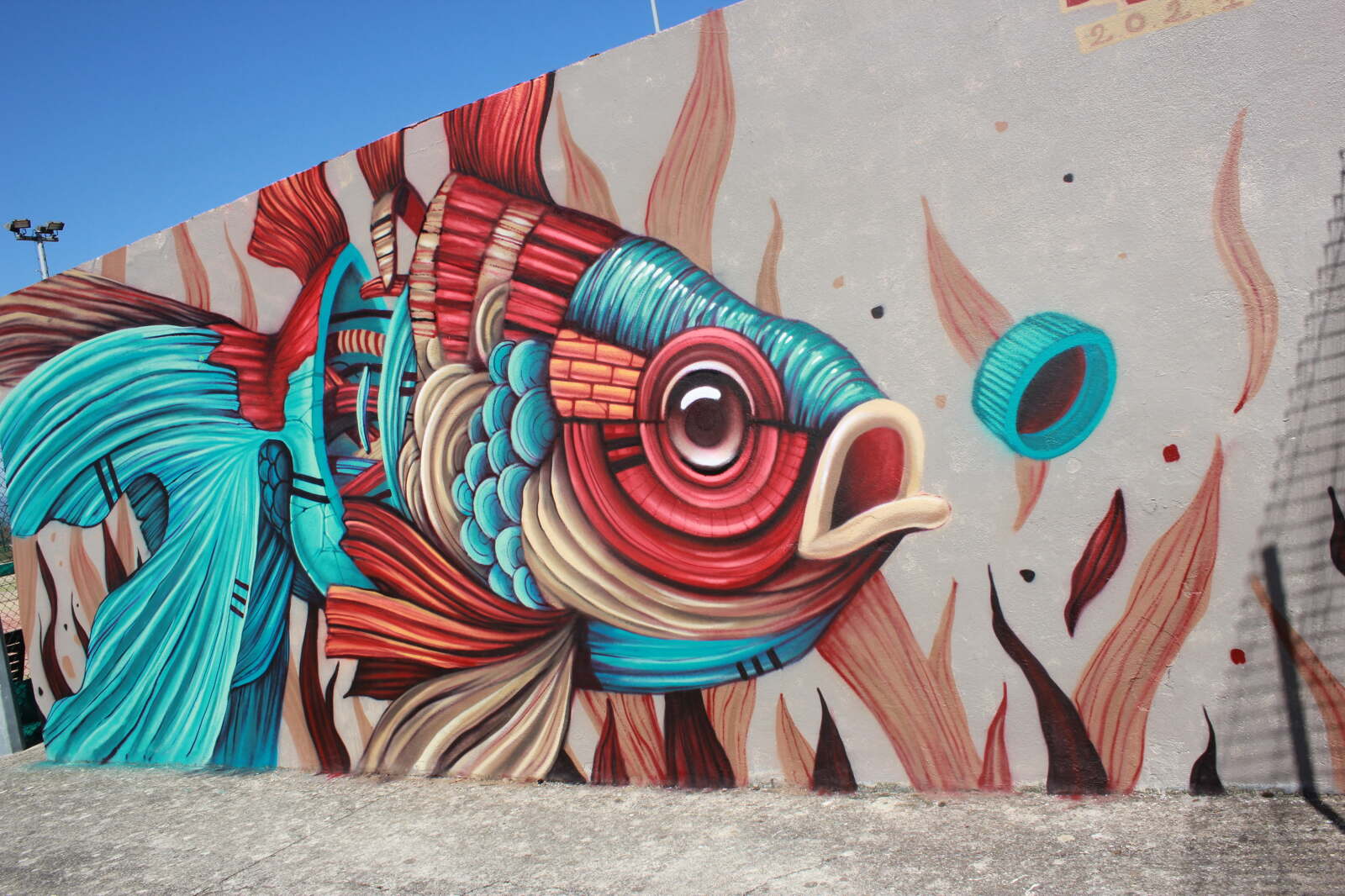 Detail Graffiti Fish 3d Nomer 14