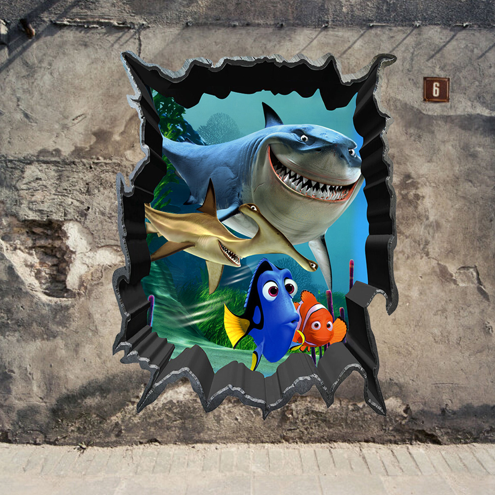 Detail Graffiti Fish 3d Nomer 9