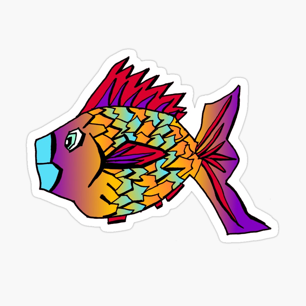 Detail Graffiti Fish Nomer 34