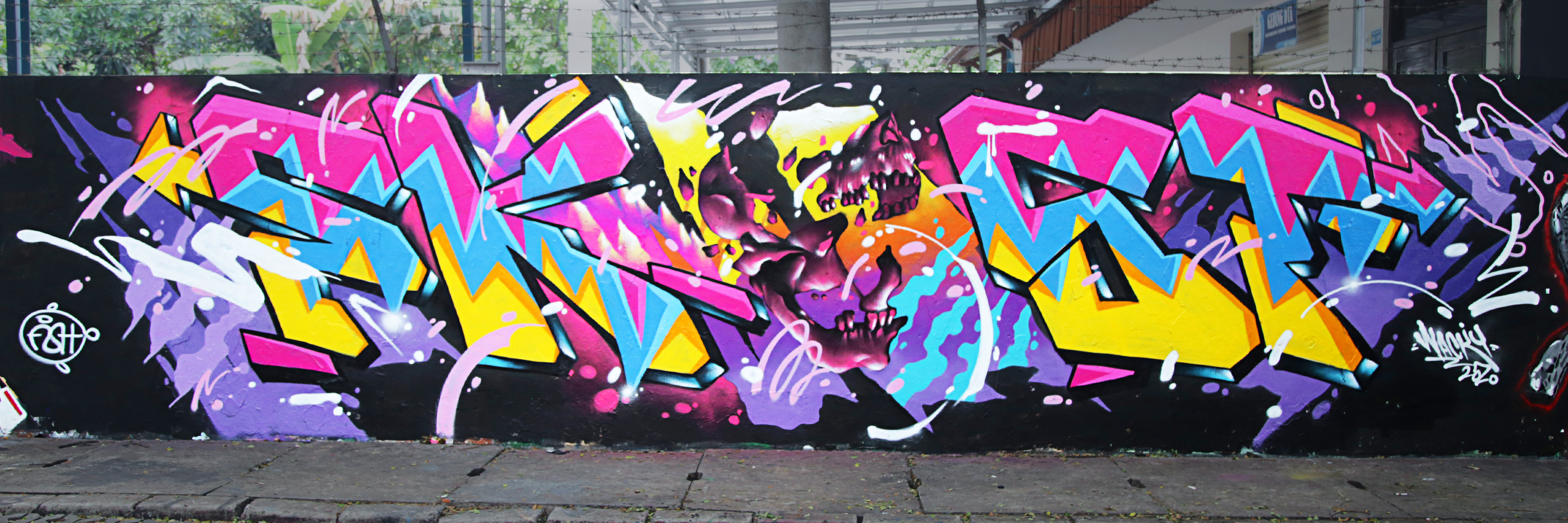 Detail Graffiti Fish Wendi Cagur Nomer 10