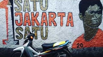 Detail Graffiti Forza Persija Jakarta Nomer 16