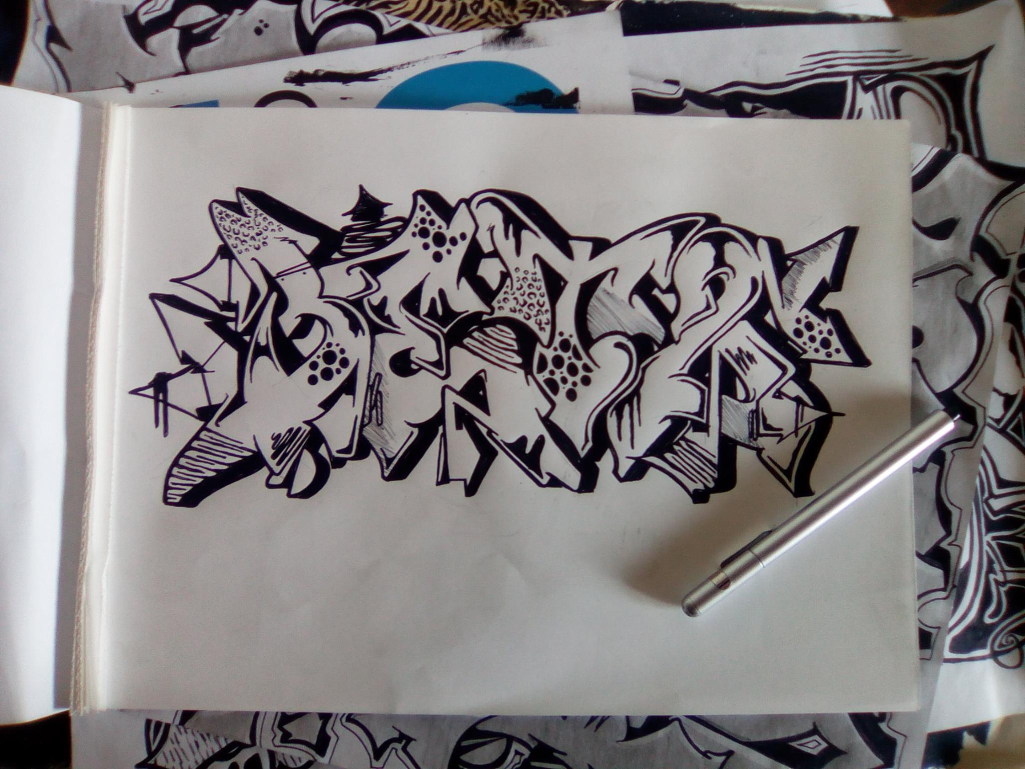 Detail Graffiti Friends Nomer 21