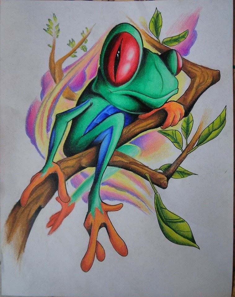 Graffiti Frog - KibrisPDR