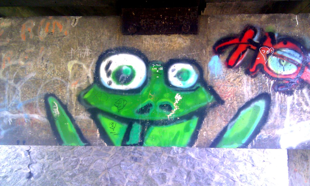 Detail Graffiti Frog Nomer 49