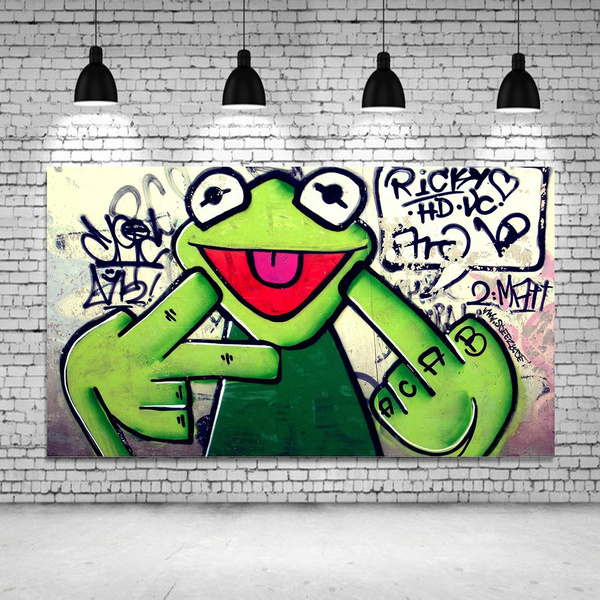 Detail Graffiti Frog Nomer 8