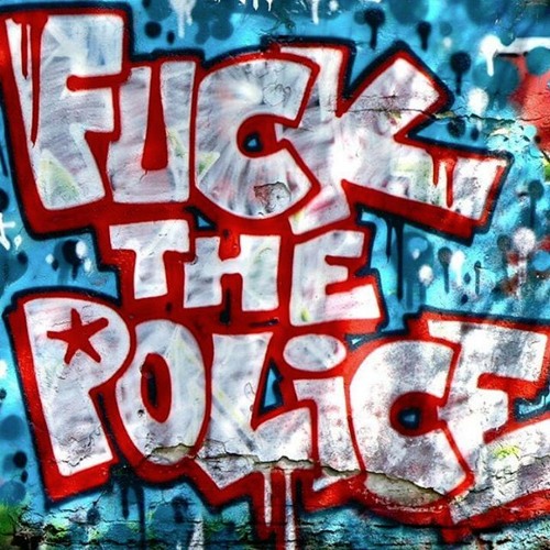 Detail Graffiti Fuck The Police Nomer 11