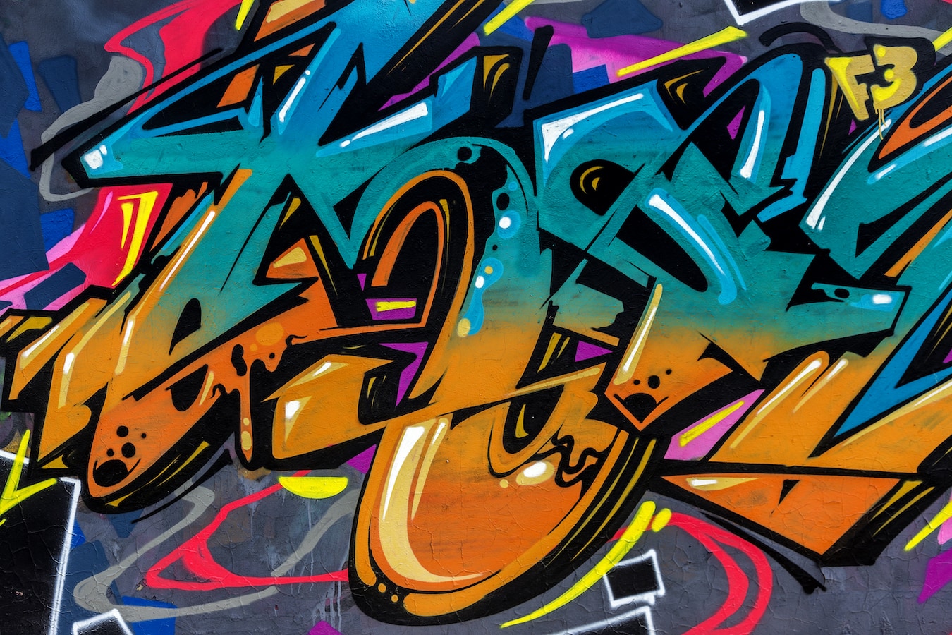 Detail Graffiti Full Color Nomer 51