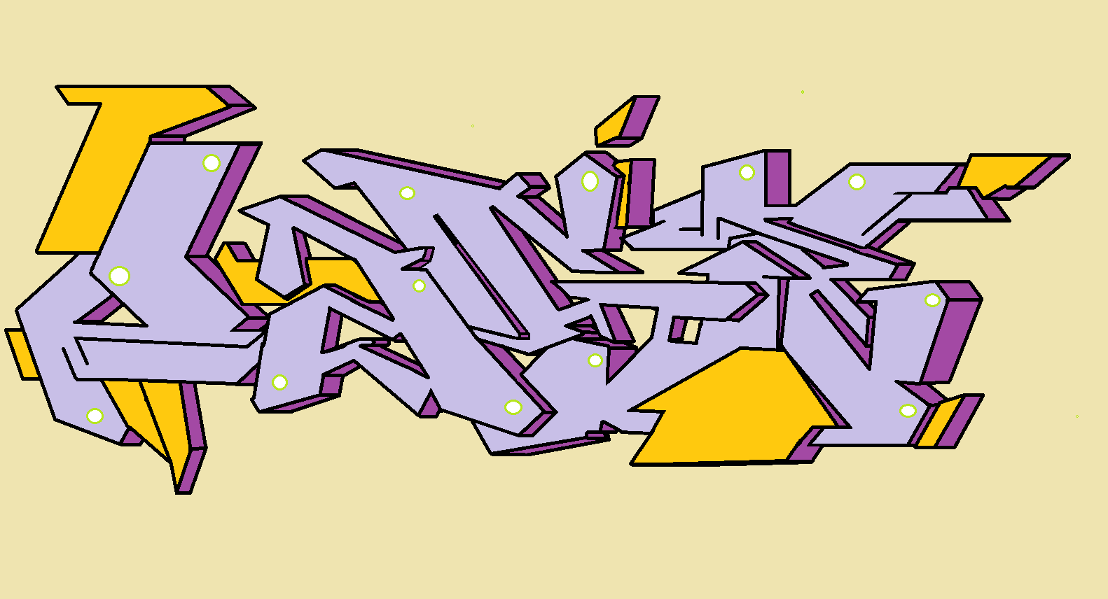 Detail Graffiti Full Colour Nomer 47