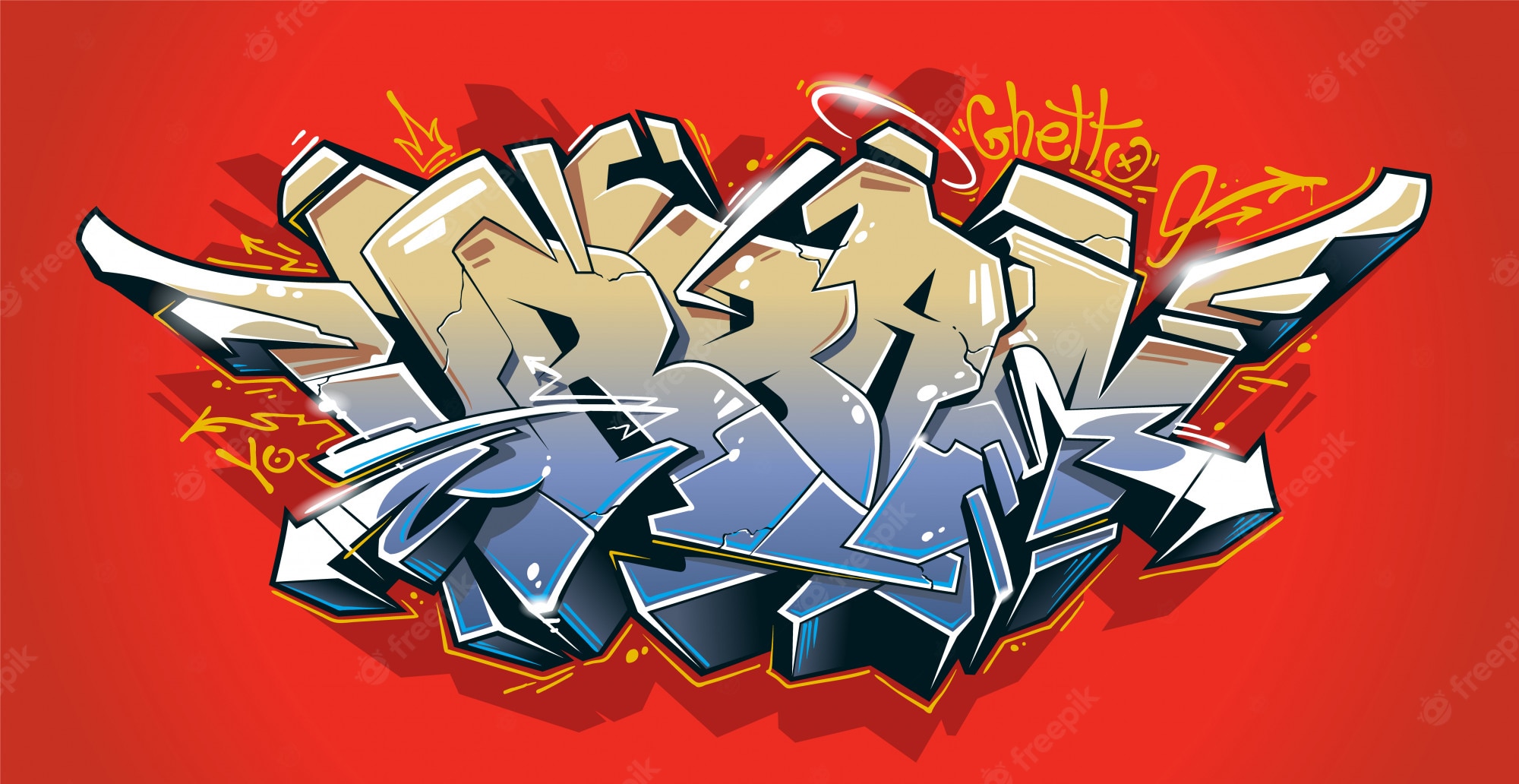 Detail Graffiti Full Colour Nomer 51