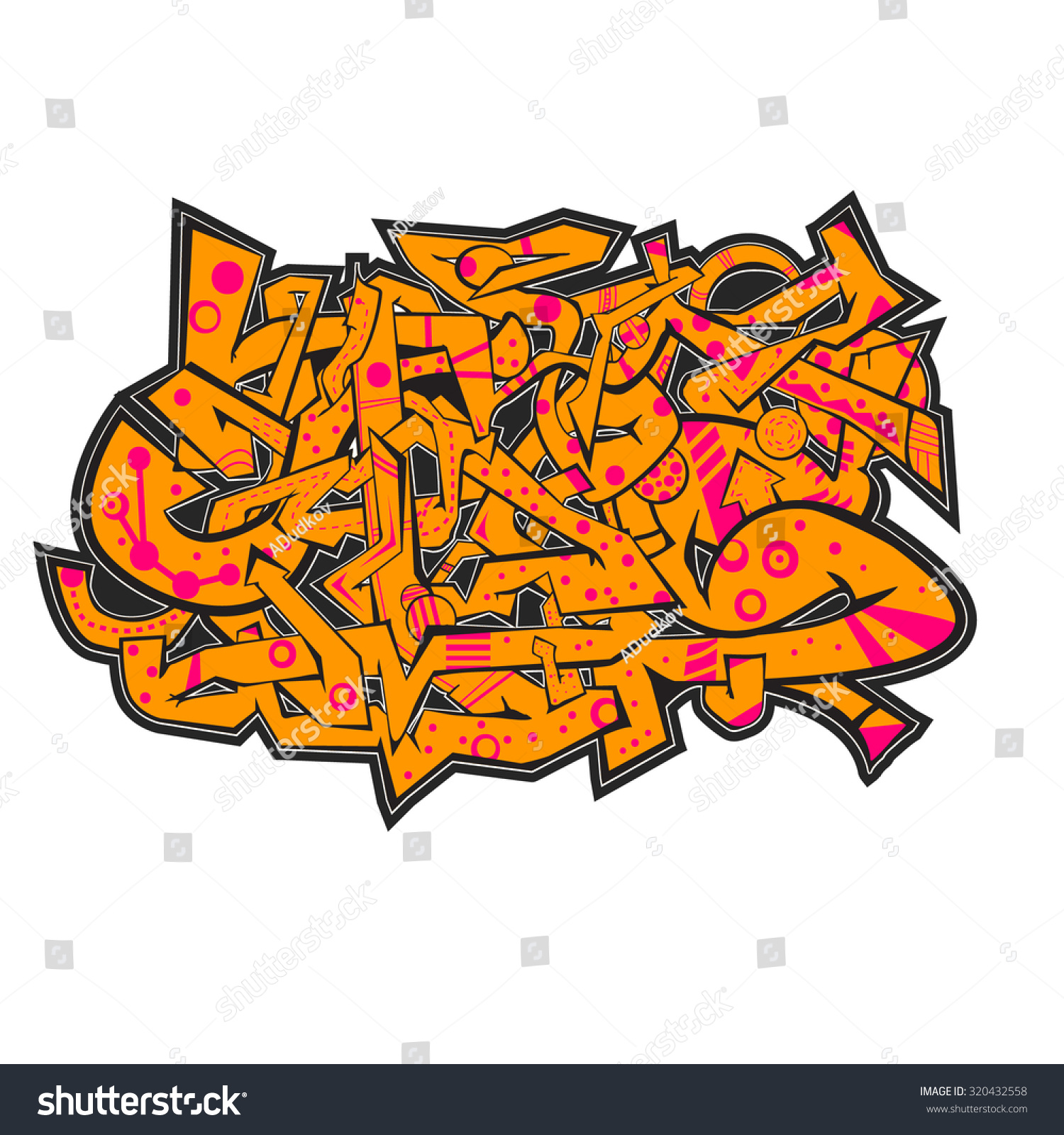 Detail Graffiti Funky Style Nomer 11