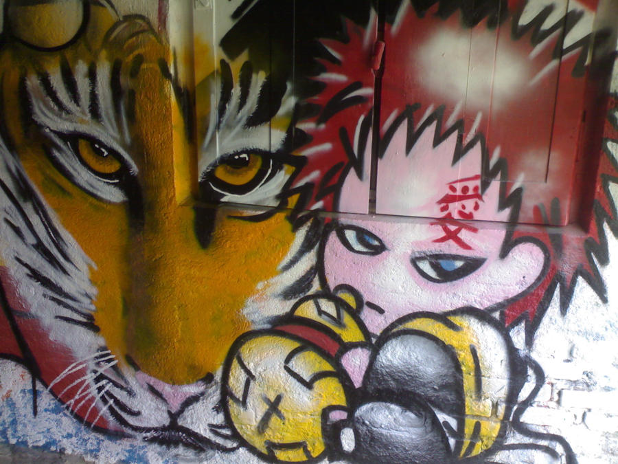 Detail Graffiti Gaara Nomer 8