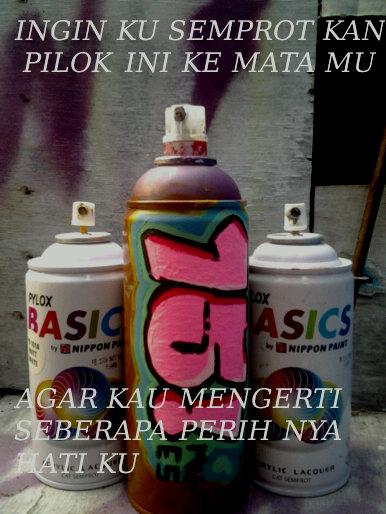 Detail Graffiti Galau Nomer 25