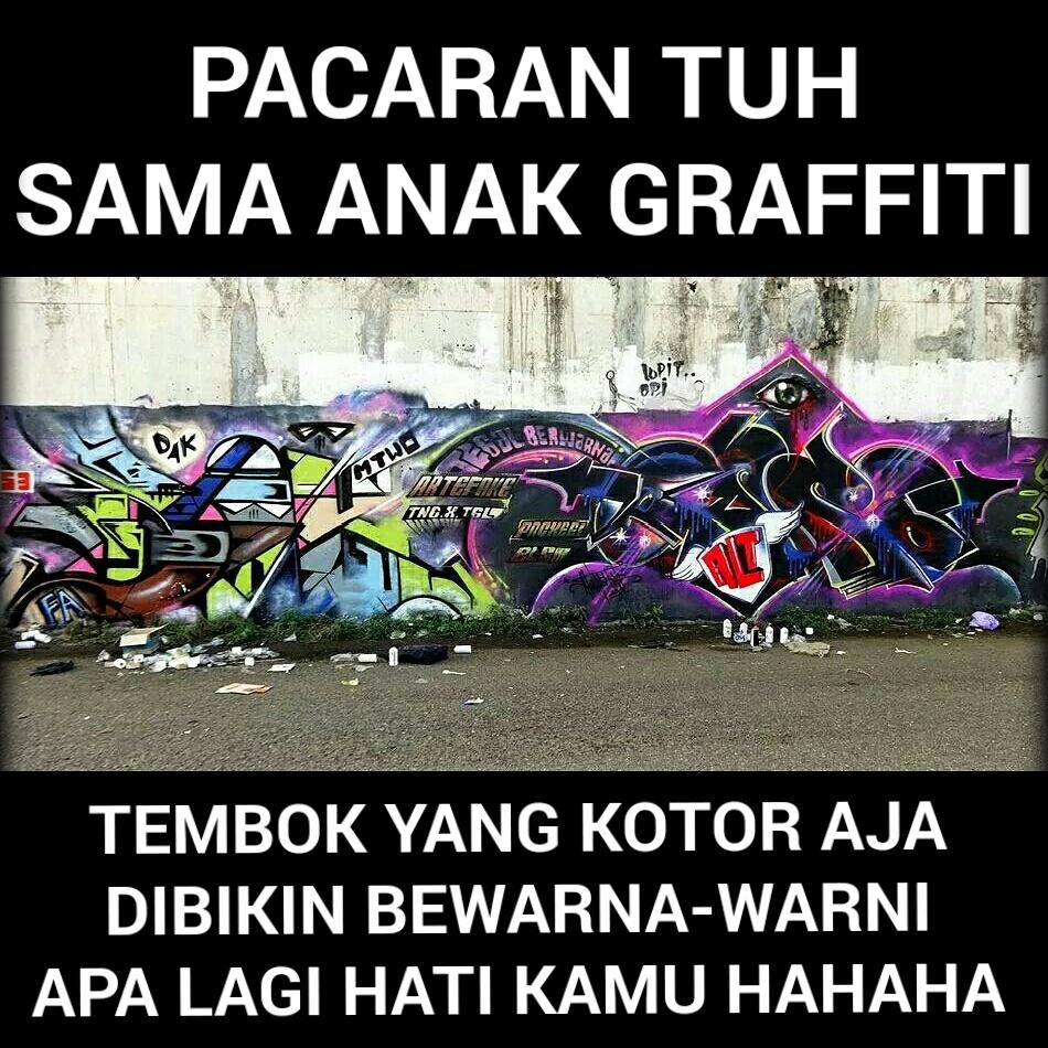 Detail Graffiti Galau Nomer 31