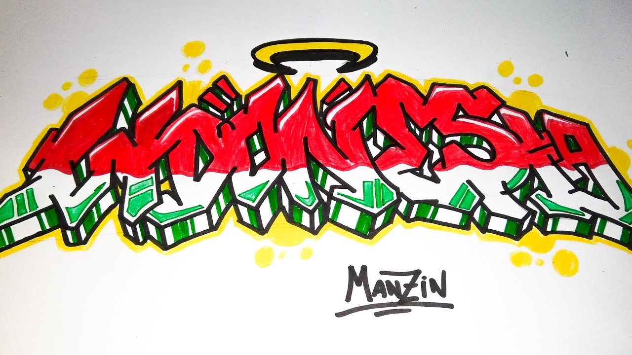 Detail Graffiti Gambar Indonesia Nomer 4