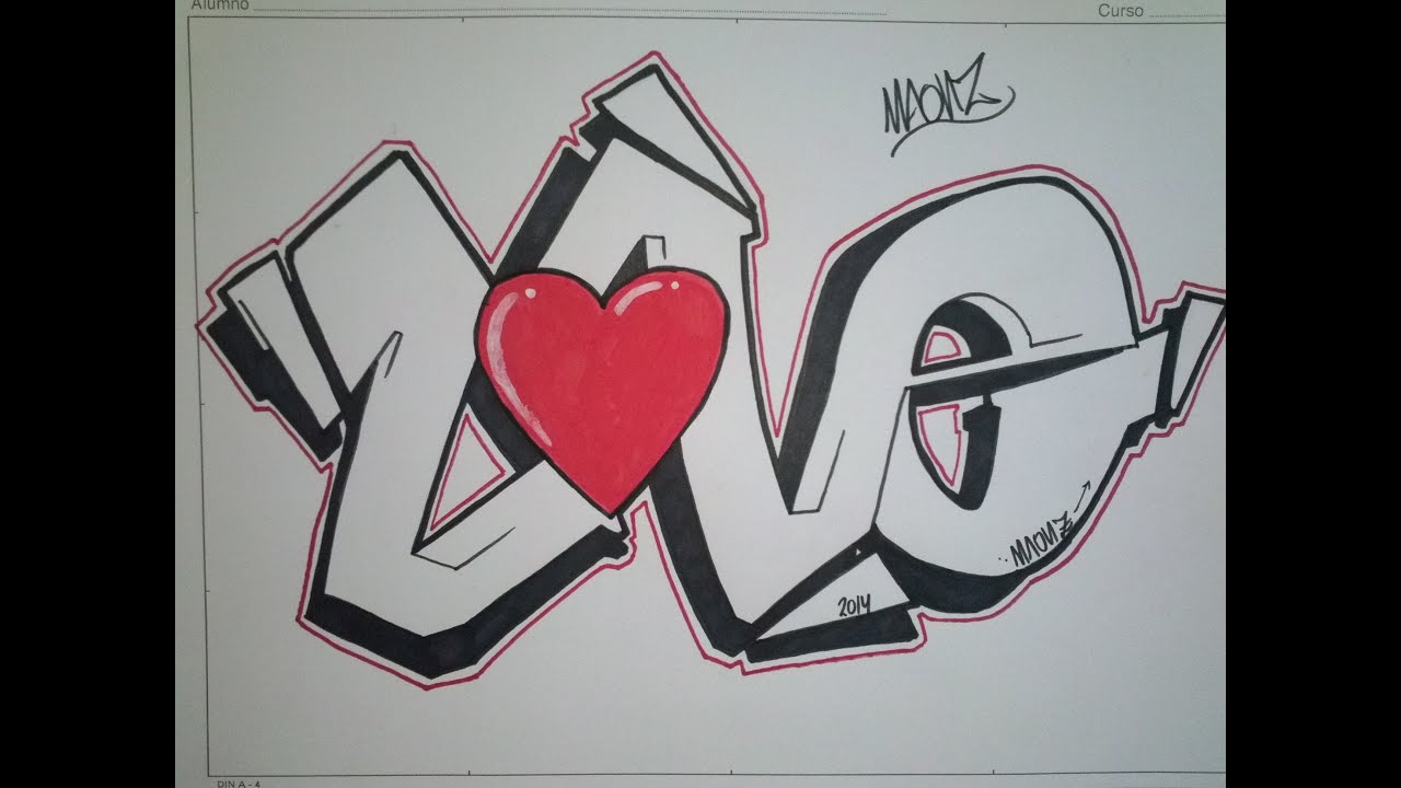 Detail Graffiti Gambar Love Nomer 25