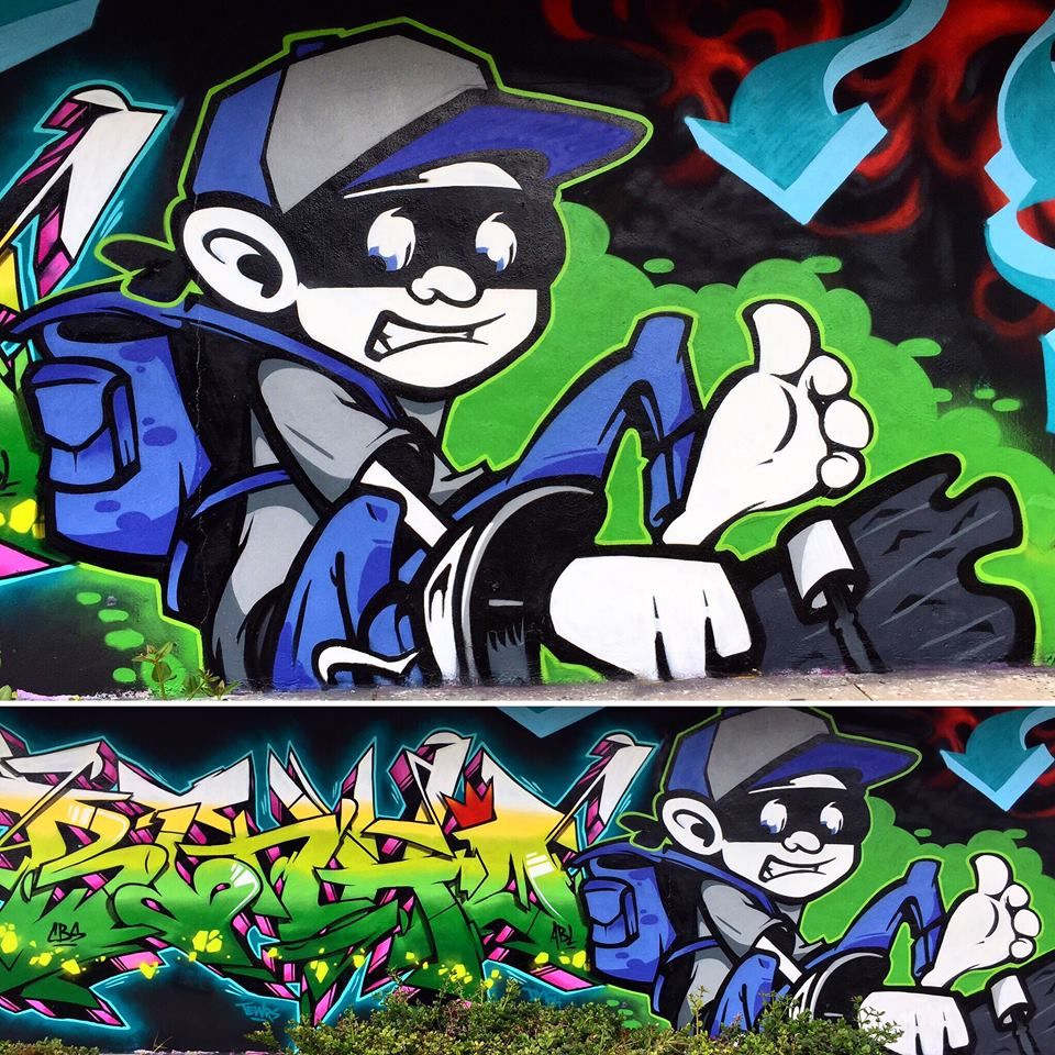 Detail Graffiti Game Characters Nomer 29