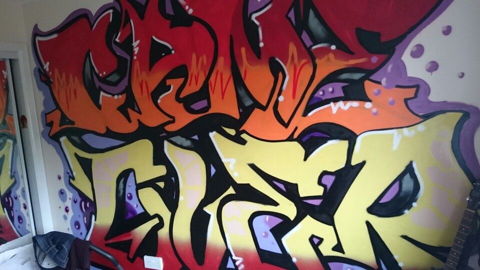 Detail Graffiti Game Over Nomer 6