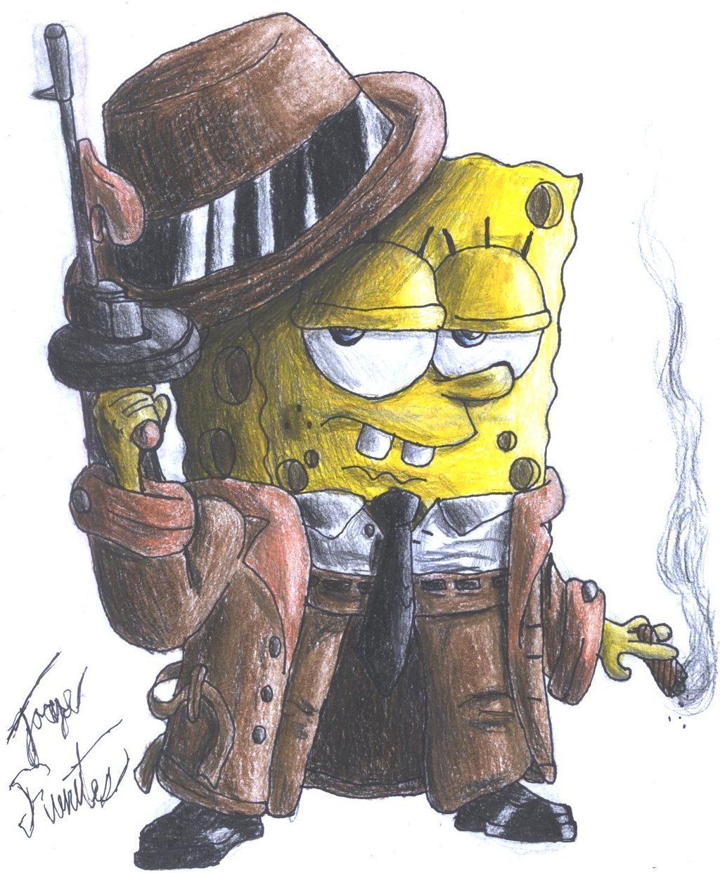 Detail Graffiti Gangster Spongebob Nomer 11