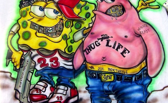 Detail Graffiti Gangster Spongebob Nomer 29