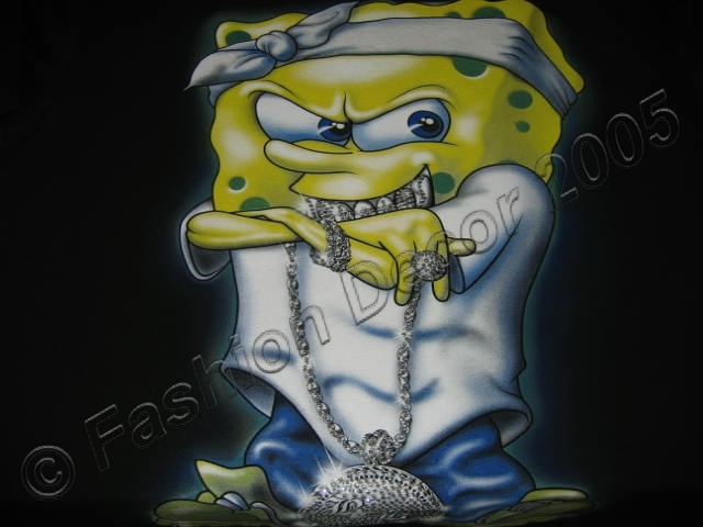 Detail Graffiti Gangster Spongebob Nomer 33