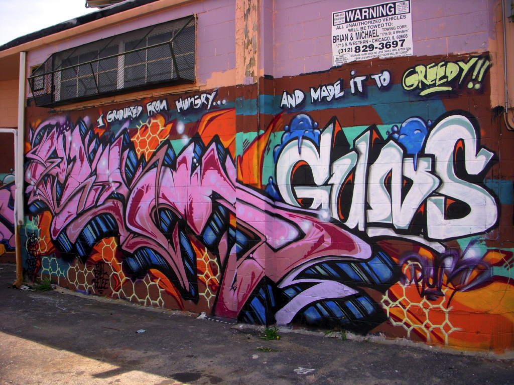 Detail Graffiti Gans Nomer 16