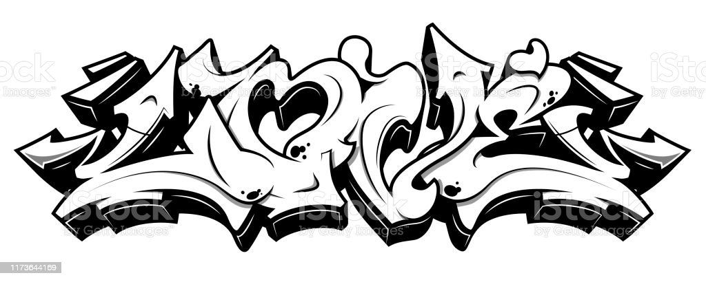 Detail Graffiti Garis Gambar Nomer 30