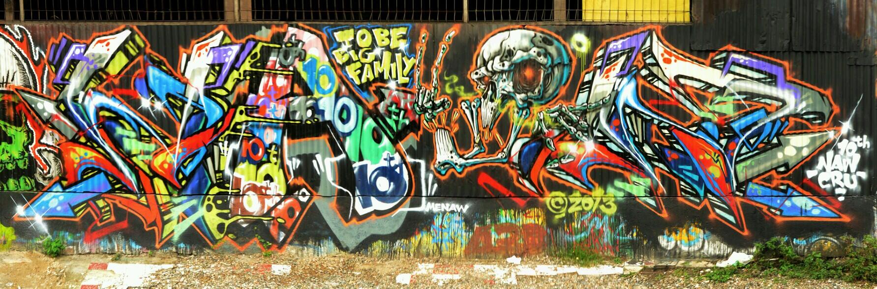 Detail Graffiti Gembel Nomer 9