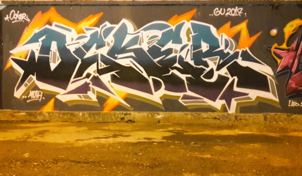 Detail Graffiti Gembel Nomer 11