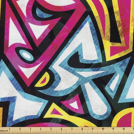 Detail Graffiti Geometric Nomer 34