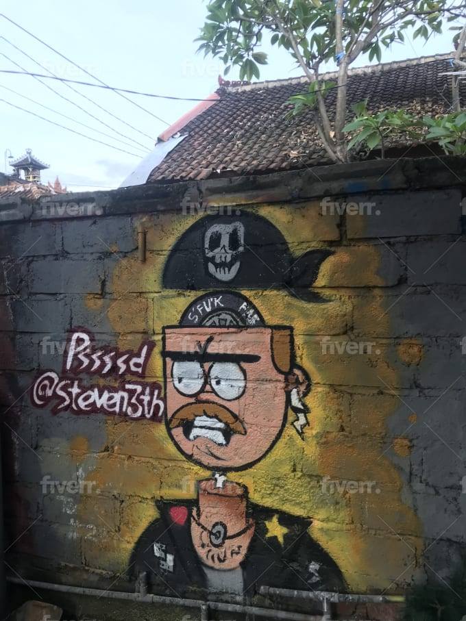 Detail Graffiti Gofar Nomer 8