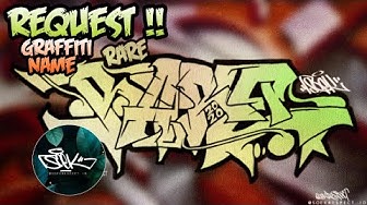 Detail Graffiti Gradasi Warna Nomer 22