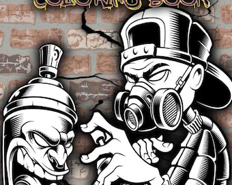 Detail Graffiti Graffiti Coloring Pages Nomer 27