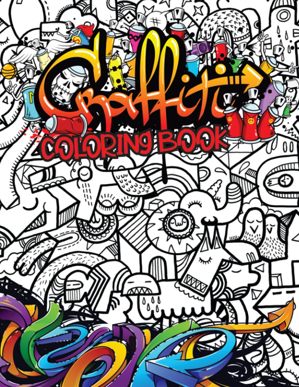 Detail Graffiti Graffiti Coloring Pages Nomer 34