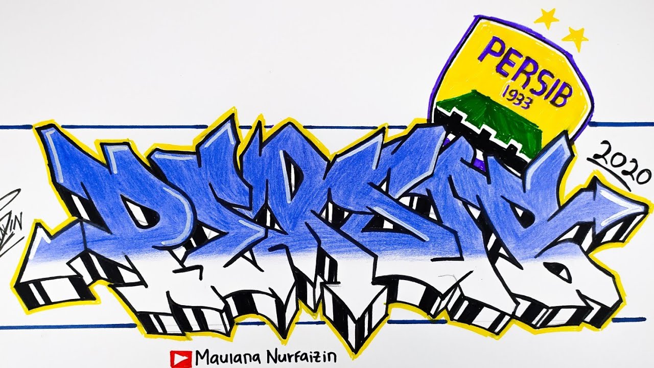 Detail Graffiti Grafiti Bonek Nomer 18