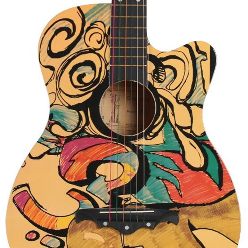 Detail Graffiti Guitar Nomer 21