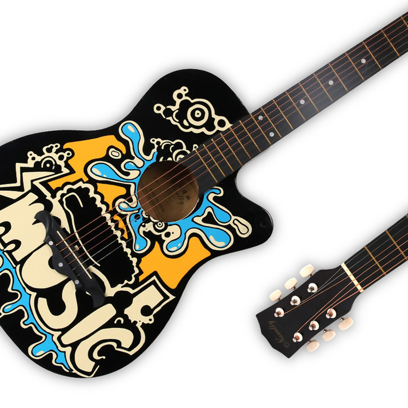 Detail Graffiti Guitar Nomer 47